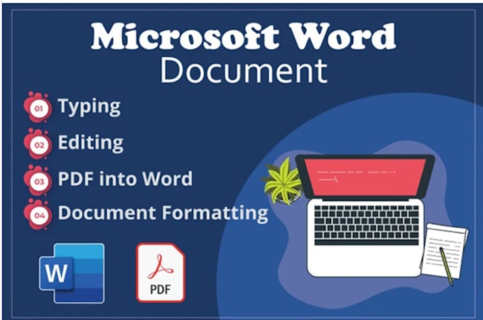 Gig Preview - Format, design, edit, create and fix microsoft word document