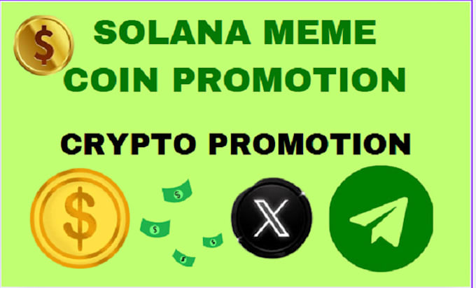 Bestseller - promote solana meme coin crypto promotion meme coin marketing pump fun