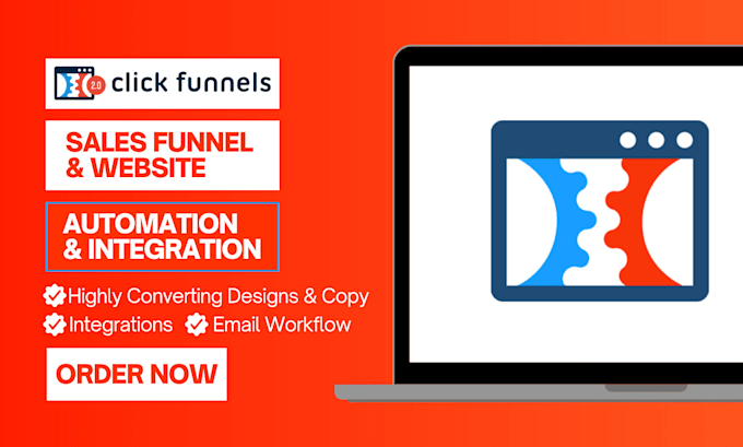 Gig Preview - Build a high converting clickfunnels sales funnel for more leads and sales