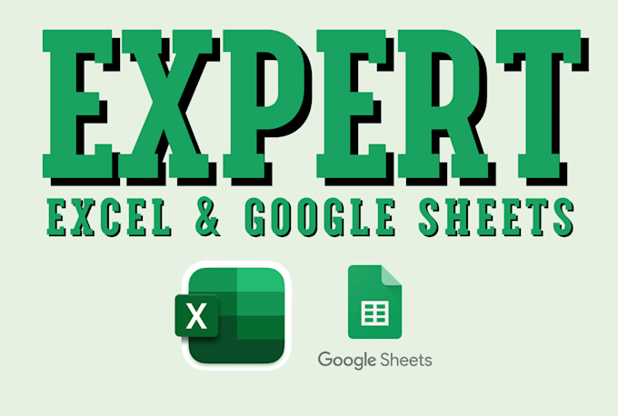 Gig Preview - Je résoudrai vos problemes excel et google sheets rapidement