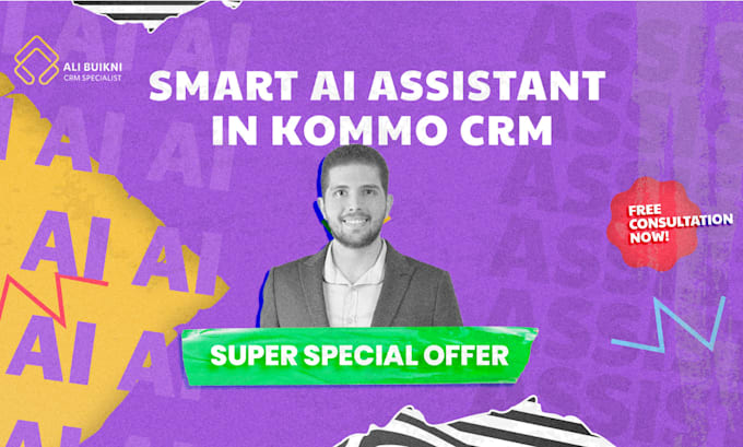 Gig Preview - Setup smart ai chat in kommo CRM