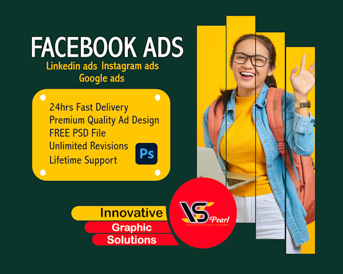 Bestseller - design creative facebook ads, instagram ads, and google ads