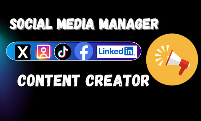 Bestseller - be your social media marketing manager and content creator