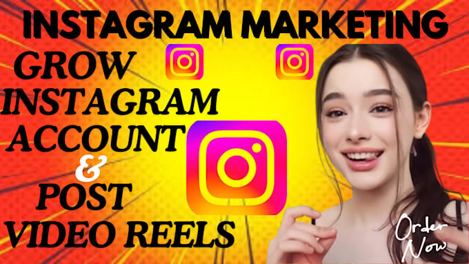 Gig Preview - Be instagram shop content creator  social media posts reels marketing manager