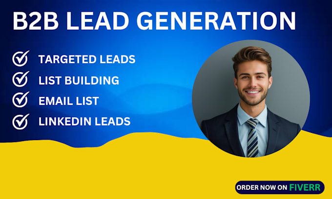 Bestseller - do linkedin leads, navigator, b2b lead generation email list, and contact list