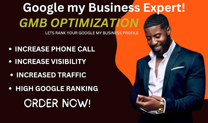 Gig Preview - Optimize your google my business listing to improve local SEO and gmc ranking