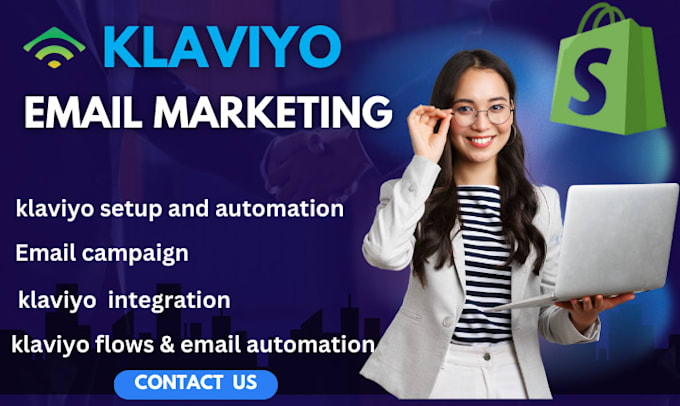 Gig Preview - Setup high converting klaviyo email marketing flows for your ecommerce store