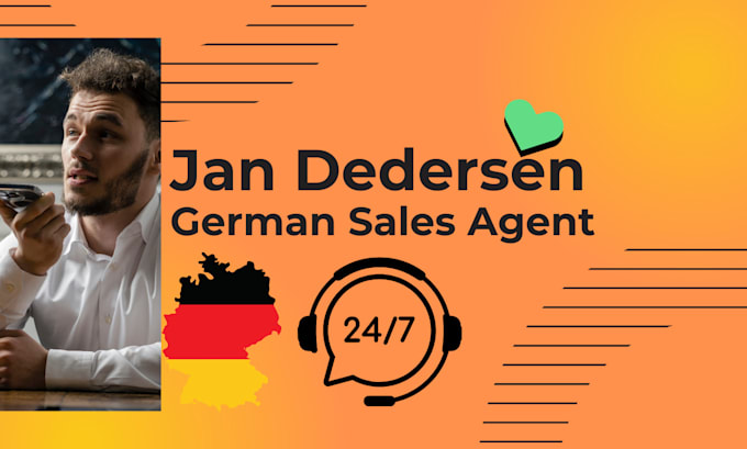 Gig Preview - Be your german sales agent