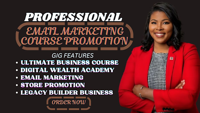 Gig Preview - Boost master resells right courses sales with email marketing for passive income