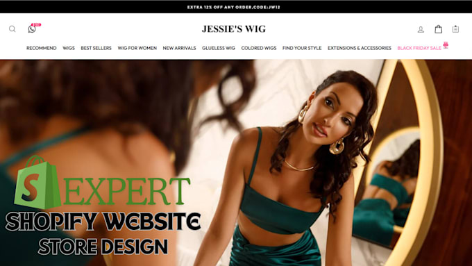 Bestseller - shopify website design shopify store design design shopify website store design