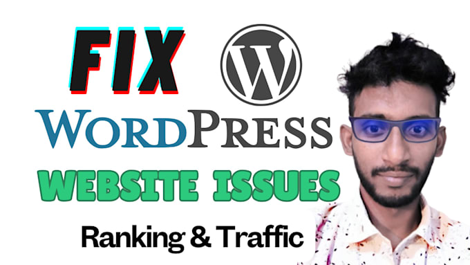 Gig Preview - Fix wordpress issues and SEO to boost ranking and traffic