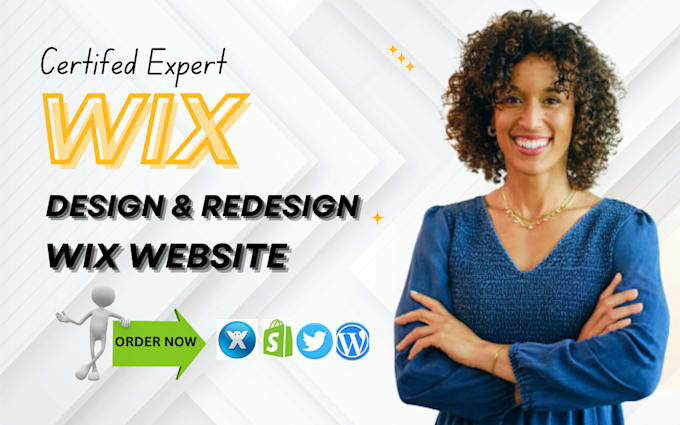 Gig Preview - Wix website redesign design wix website redesign wix website design wix website