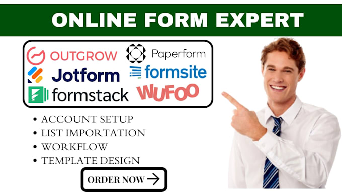 Gig Preview - Do outgrow paperform jotform typeform formstack wufoo formsite 123form survs