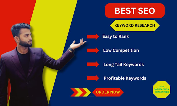 Gig Preview - Do the best SEO keywords research for your website