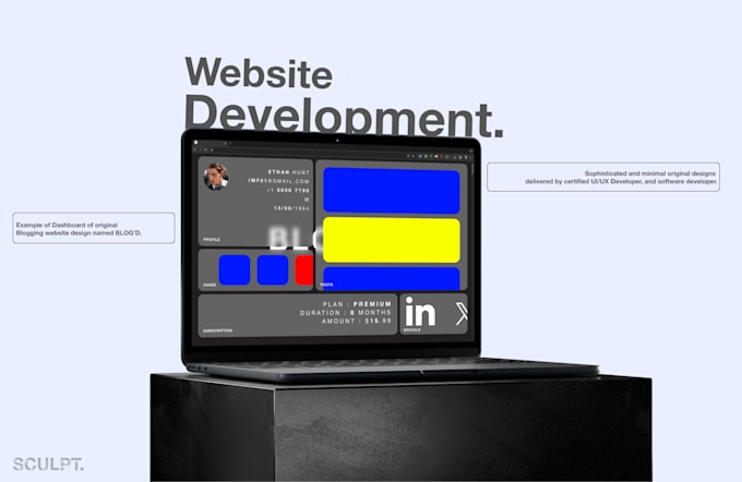 Gig Preview - Develop minimal websites and web apps