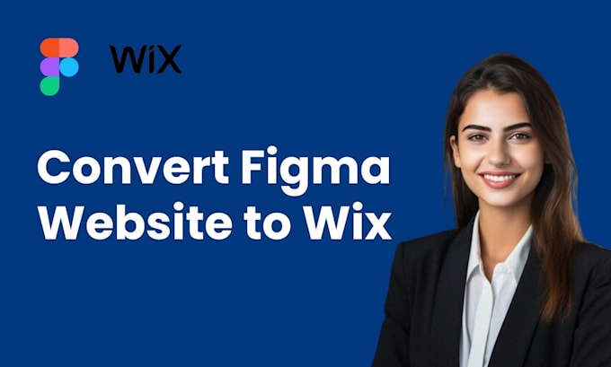 Gig Preview - Convert figma website design to wix, wix studio, wix studio website