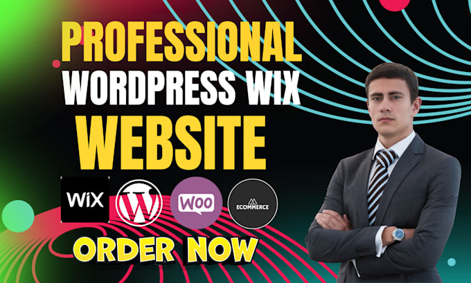 Gig Preview - Design wix website design wix redesign godadddy webshop webshop shopify website