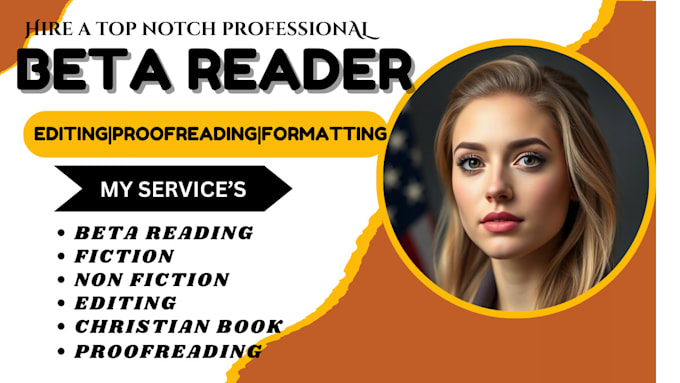 Gig Preview - Beta read, edit, proofread, and format your christian fiction or nonfiction book