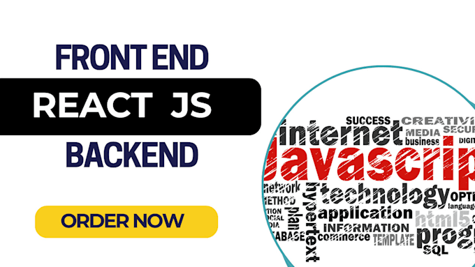 Gig Preview - React js front end web developer mern full stack reactjs next js node js angular