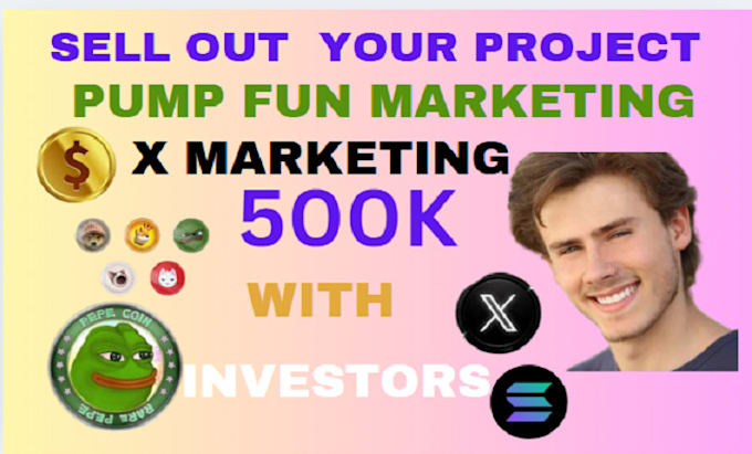 Gig Preview - Pump crypto token investors, pump fun, cto solana meme coin telegram promotion