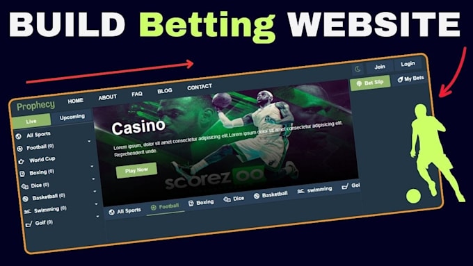 Gig Preview - Bet app, blackjack, bet website, sport bet, slot, poker, baccarat, crash game