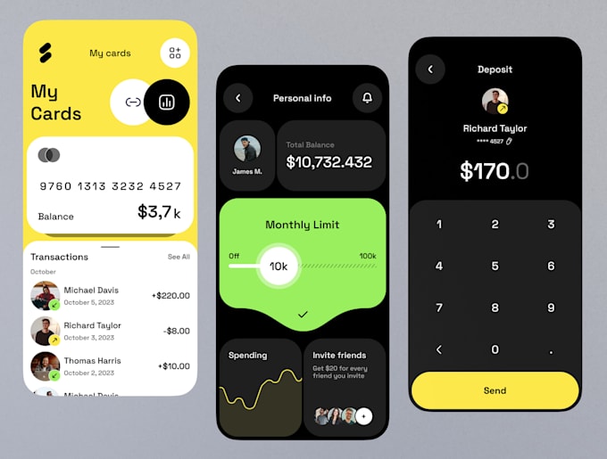 Gig Preview - Build fintech app, nfc payment app, loan app, investment app like robinhood