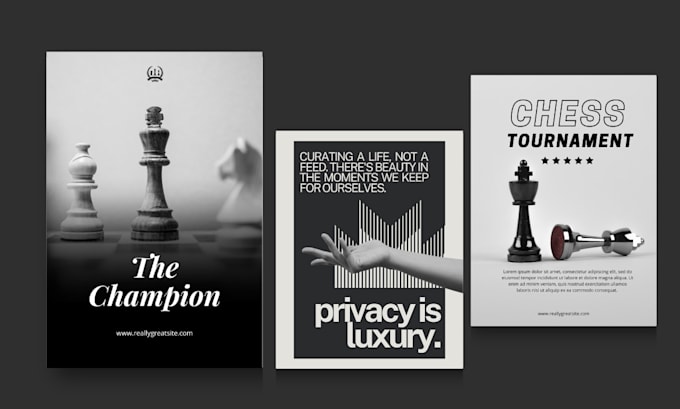 Gig Preview - Attractive typography posters for you