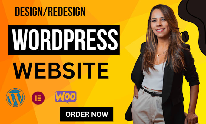 Gig Preview - Fix wordpress website design wordpress website redesign wordpress website