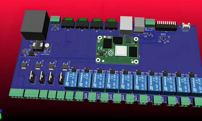 Bestseller - build circuit schematic and pcb board in easyeda and proteus