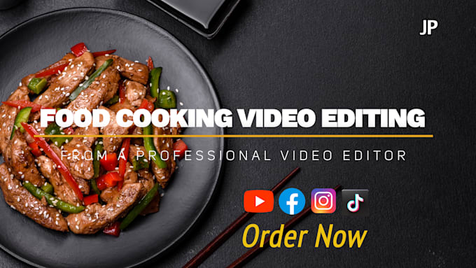 Bestseller - professional cooking and recipe video editing