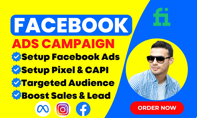 Gig Preview - Run facebook ads campaign, marketing, instagram advertising, fb meta ad manager