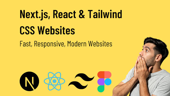 Bestseller - create a fast, responsive next js website using tailwind CSS