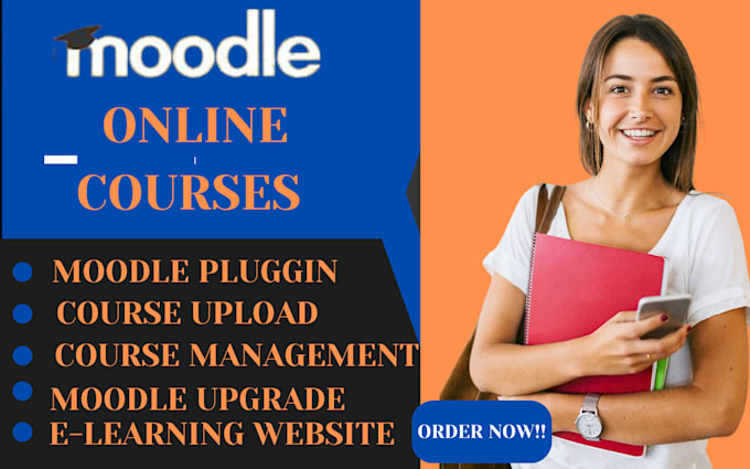 Bestseller - build lms website moodle online course creation customize moodle theme