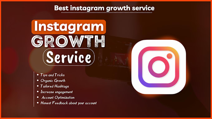 Gig Preview - Do instagram marketing, manage, grow and promote your page organically