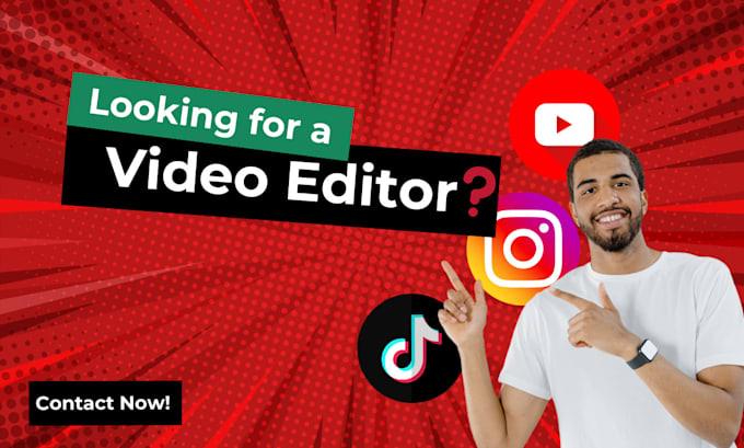 Gig Preview - Be your professional instagram, tiktok and youtube video editor