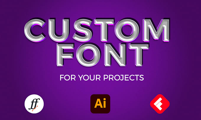 Gig Preview - Create custom fonts design typography ttf otf font files