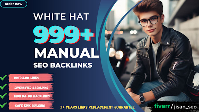 Gig Preview - Do high quality SEO contextual backlinks with white hat link building