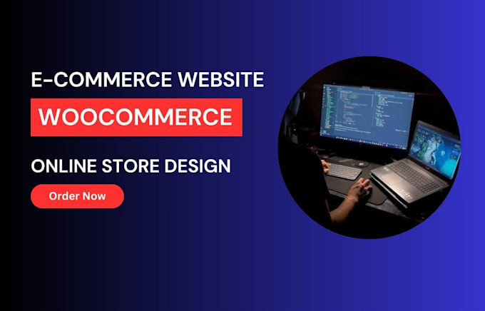 Gig Preview - Do wordpress ecommerce website with woocommerce website design