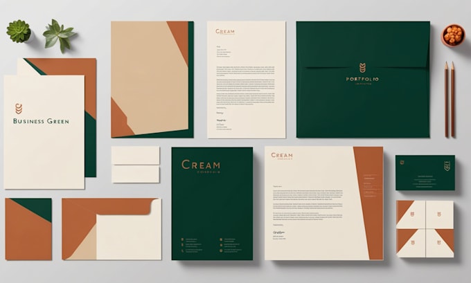 Gig Preview - Design professional business cards letterheads and stationery items