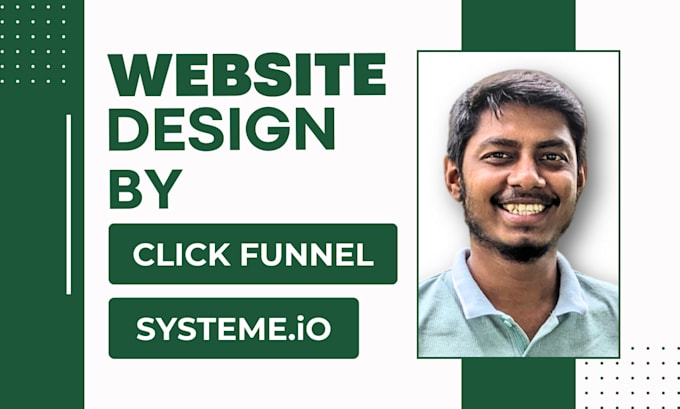 Gig Preview - Design or clone your website by click funnels