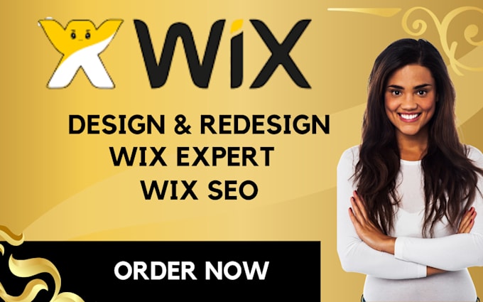 Gig Preview - Design wix website and redesign a wix business website