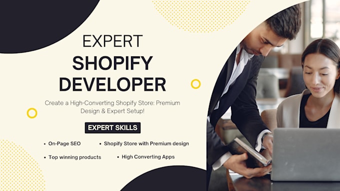 Gig Preview - Build a shopify store that converts