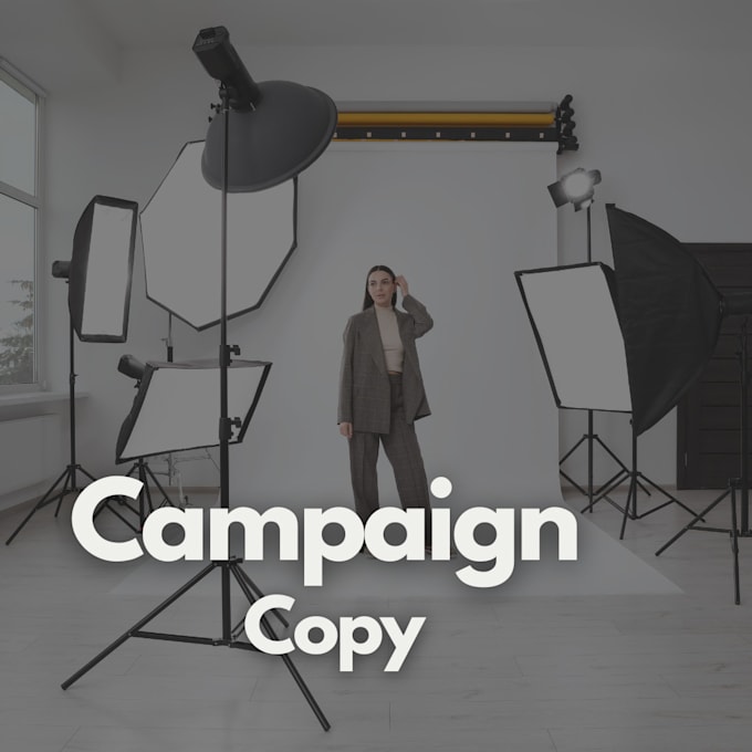 Gig Preview - Deliver impactful b2c campaign copy tailored to your brand