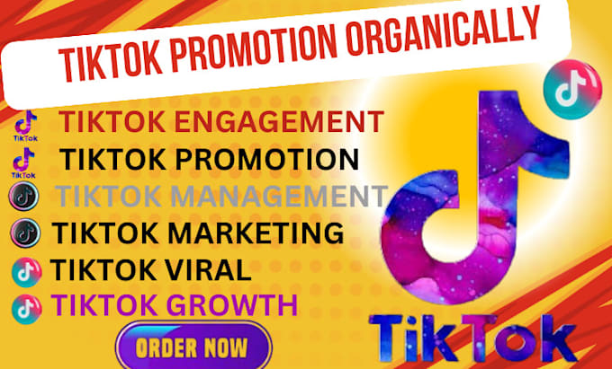 Gig Preview - Grow and promote your tiktok account organically