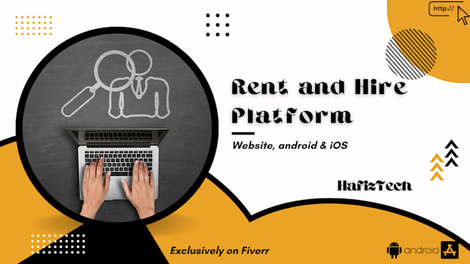 Gig Preview - Develop a scalable rent and hire platform for your business