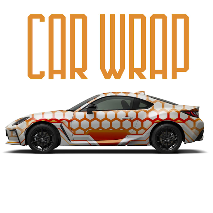 Gig Preview - Make awesome car, van, truck, vehicle wrap design