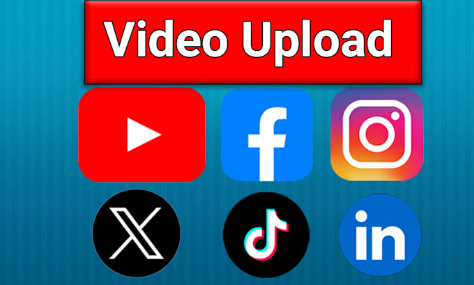 Gig Preview - Upload content to youtube, tiktok, facebook, instagram, x