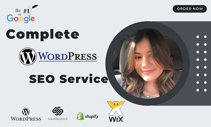 Gig Preview - Optimize wordpress website seo service for 1st page google ranking