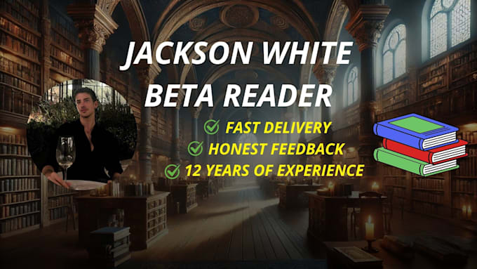 Bestseller - beta reader your book and give you excellent feedback