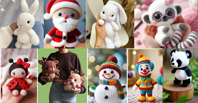 Gig Preview - Do amigurumi crochet pattern amigurumi crochet pattern for your etsy store